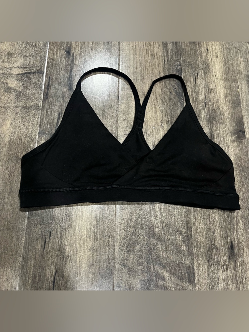 Patagonia Sports Bra Women’s Medium Black Racerback Athletic Yoga Pullover
